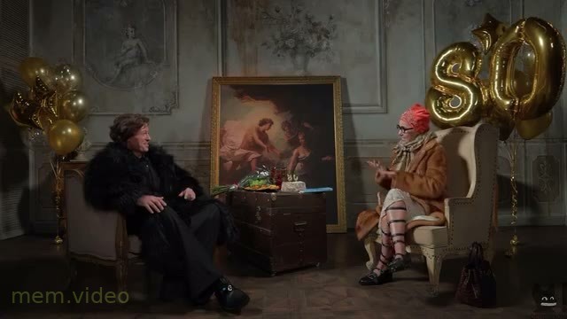Кадр: «А тебе, кстати, к лицу старость» — Прохор Шаляпин