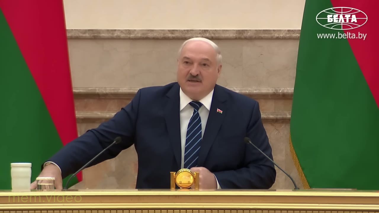Кадр: «Спокойной жизни у вас не будет» — Лукашенко