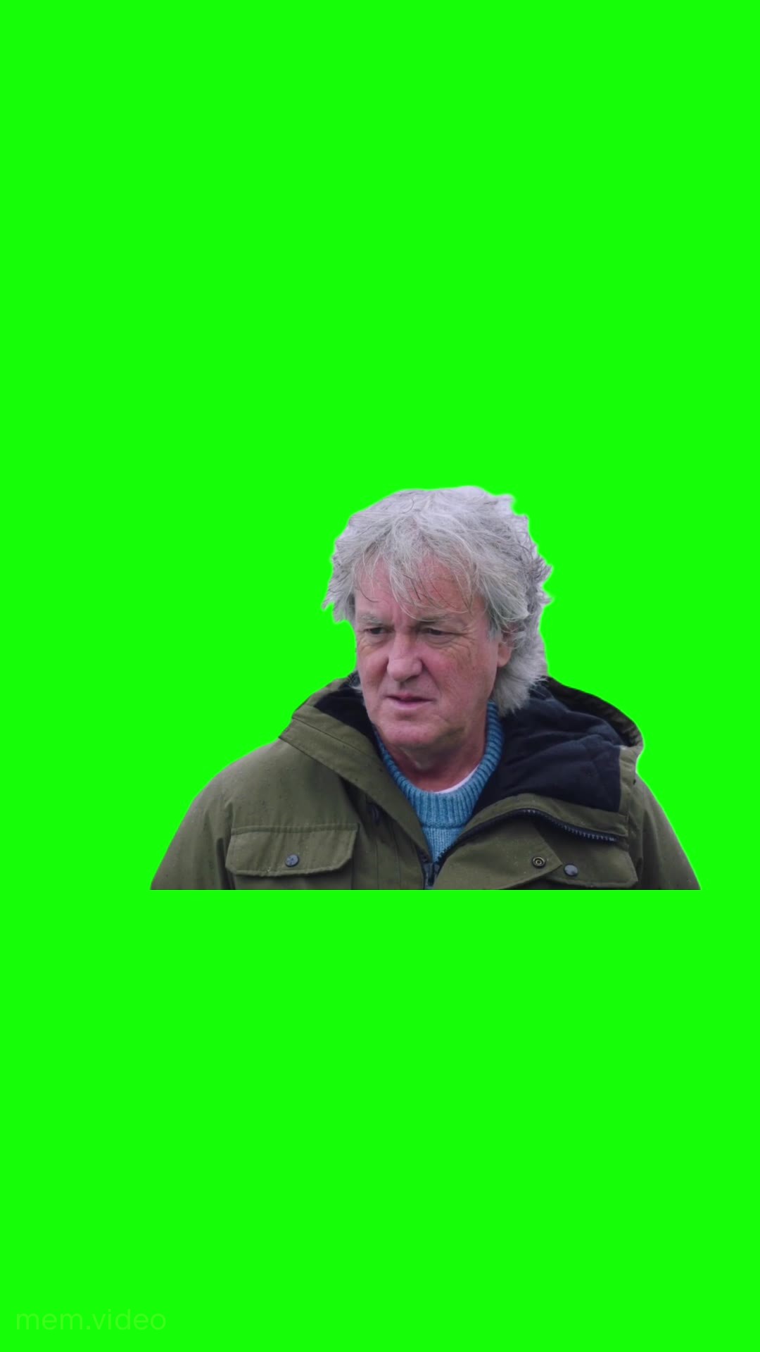 Кадр: Кларксон, Хаммонд и Мэй из шоу «the grand tour» на зеленом фоне